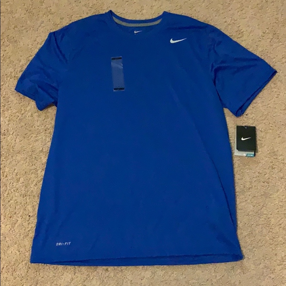 Nike blue dri-fit t-shirt